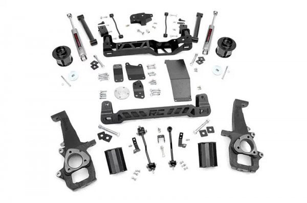 2009-11 ダッジ ラム 1500 4WD ラフカントリー 6” リフトキット
